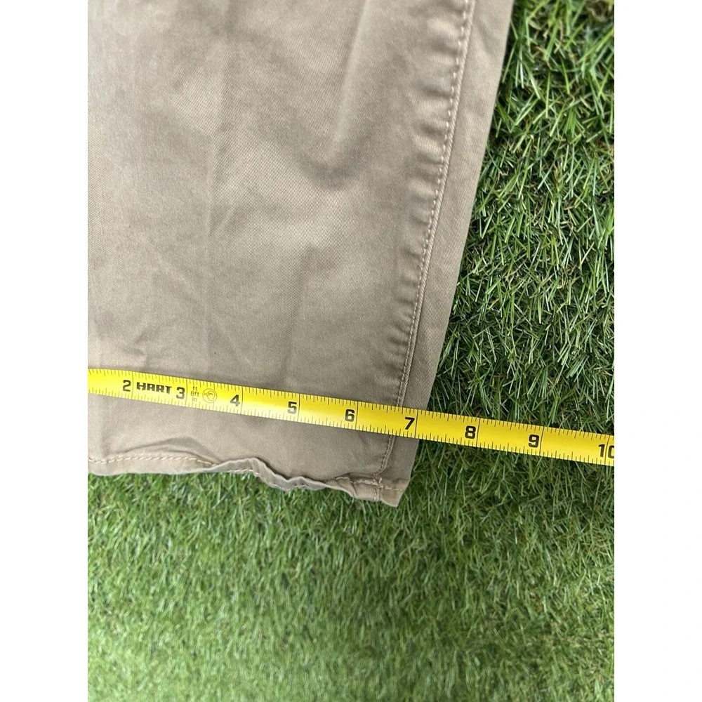 BKE Jake Pants Mens 33L 33x32 Tan Khaki Straight Leg Chino Y2K Casual Beige